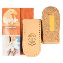 Alzatacco Rigido in Pelle Altezza 2,5cm per Scarpe Uomo-Donna