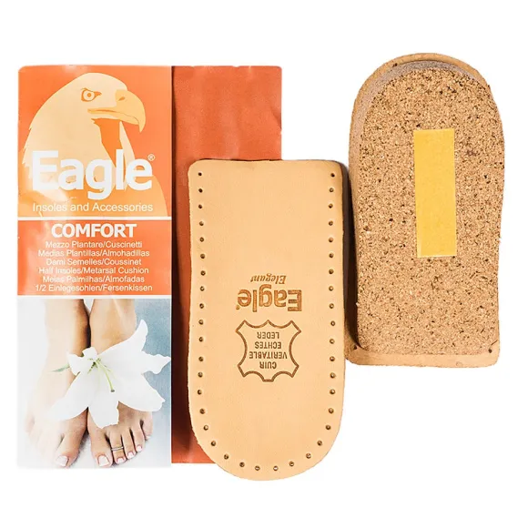 Alzatacco Rigido in Pelle Altezza 2,5cm per Scarpe Uomo-Donna