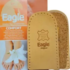 Alzatacco Rigido in Pelle Altezza 2,5cm per Scarpe Uomo-Donna