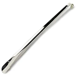 Calzante Iron in Metallo Cromato Calza Scarpe lungo 40cm