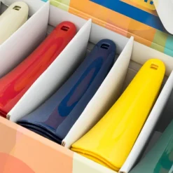 Calzascapre in Plastica 15cm Confezione 100 calzanti colorati - Cura della Scarpa per Negozi