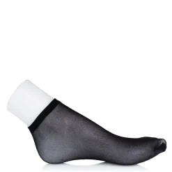 Calze Usa e Getta per Negozi - 144 pz Monouso Nere in Nylon