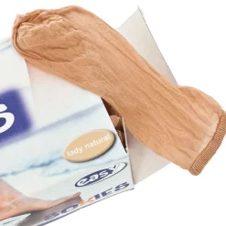 Calze usa e getta per prova scarpe 100 pezzi beige per negozio di calzature