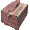 Cassetta Porta Lucidi e Accessori per Scarpe in Legno di Cedro Aromatico