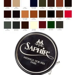 Cera per Lucidare Scarpe in Pelle Liscia - Saphir Medaille D'Or Pate de Luxe 100ml