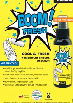 Collonil Boom Cool and Fresh Spray Deodorante Igienizzante per Sneakers