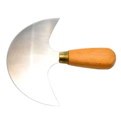 Coltello Mezzaluna per Scarnire Cuoio e Pelle da Calzolaio