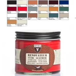 Crema per Divani in Pelle e Interni Auto Rinnova e Lucida il Colore - Saphir Avel 275ml