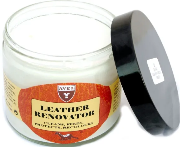 Crema per Divani in Pelle e Interni Auto Rinnova e Lucida il Colore - Saphir Avel 275ml