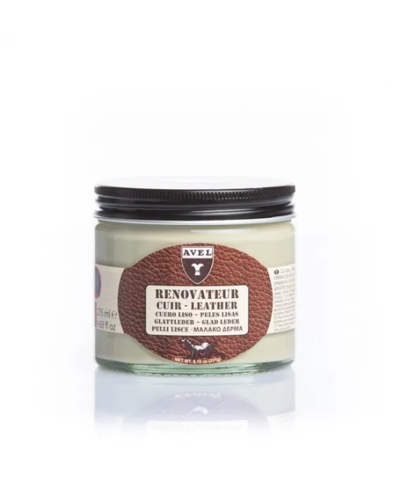 Crema per Divani in Pelle e Interni Auto Rinnova e Lucida il Colore - Saphir Avel 275ml