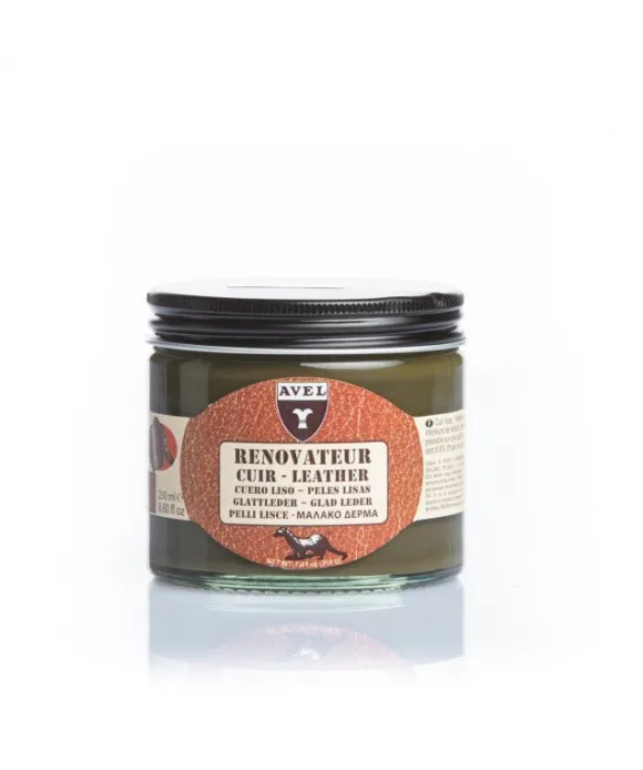 Crema per Divani in Pelle e Interni Auto Rinnova e Lucida il Colore - Saphir Avel 275ml