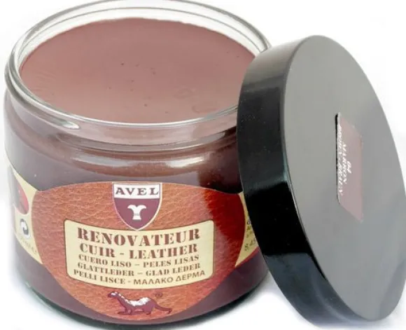 Crema per Divani in Pelle e Interni Auto Rinnova e Lucida il Colore - Saphir Avel 275ml