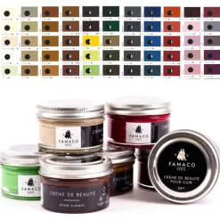 Crema per Lucidare Scarpe in Pelle Liscia - Famaco Paris Creme de Beauté
