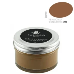 Crema per Lucidare Scarpe in Pelle Liscia - Famaco Paris Creme de Beauté
