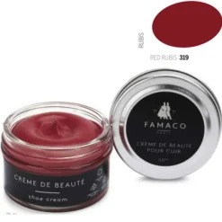Crema per Lucidare Scarpe in Pelle Liscia - Famaco Paris Creme de Beauté