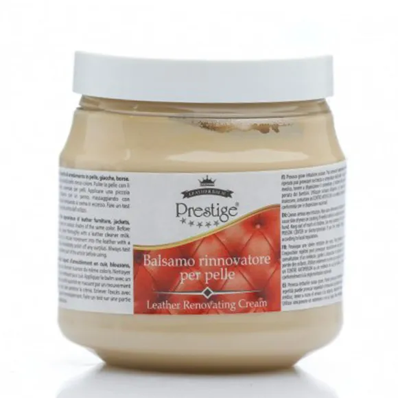 Crema per Rinnovare il Colore dei Sedili Auto in Pelle - Prestige 250ml