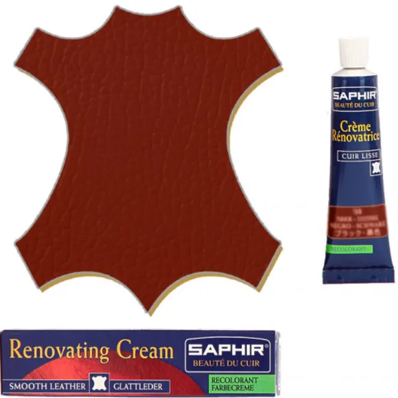 Crema rinnova colore per accessori in pelle - Saphir Renovating