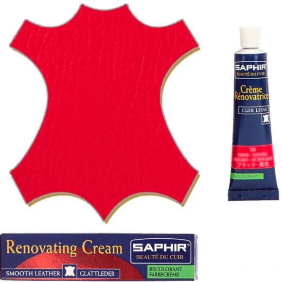 Crema rinnova colore per accessori in pelle - Saphir Renovating