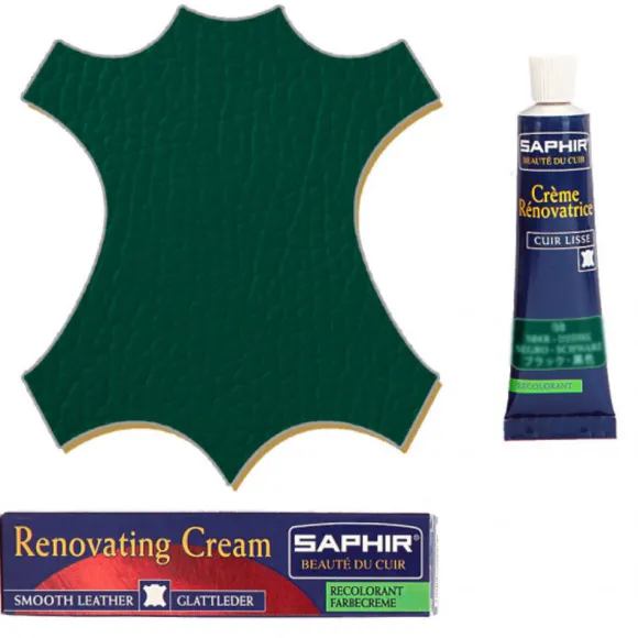 Crema rinnova colore per accessori in pelle - Saphir Renovating