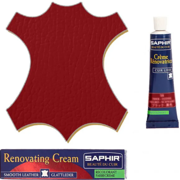 Crema rinnova colore per accessori in pelle - Saphir Renovating