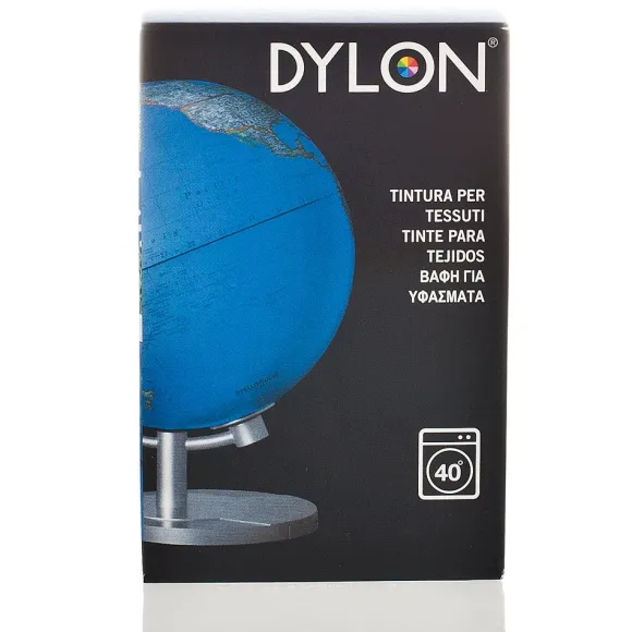 Dylon Tintura per Tessuti in Lavatrice a 40° Cotone Lino Viscosa tutti i colori