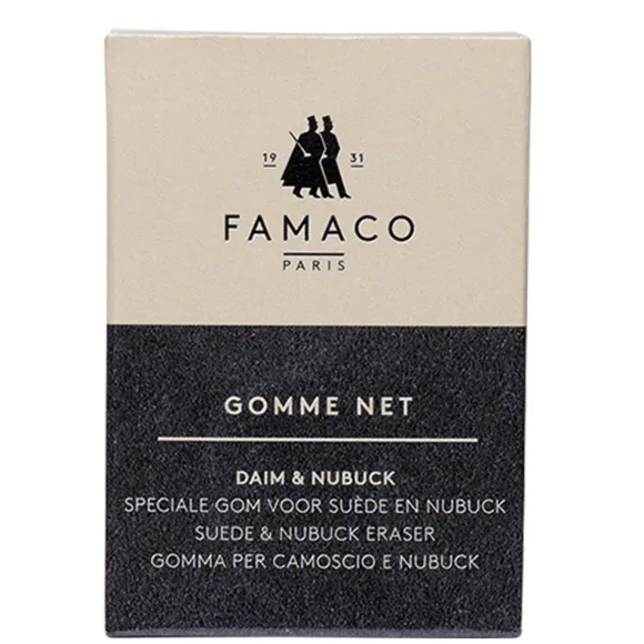Gomma per Pulire le Scarpe in Camoscio e Nabuk - Famaco Paris Gomme Net