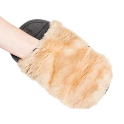 Guanto per Lucidare le Scarpe in Pelle - Setola Chiara