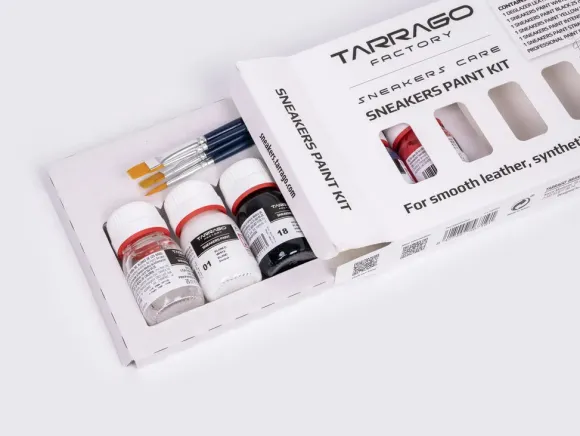 Kit per Tingere le Scarpe in Pelle Liscia con 5 Colori - Tarrago Sneakers Paint