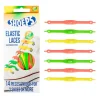 Lacci da Scarpe Elastici in Silicone Glow Dark Mix - Mai più Scarpe Slacciate