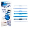 Lacci da Scarpe Elastici in Silicone Blue Mix - Mai più Scarpe Slacciate