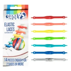 Lacci da Scarpe Elastici in Silicone Mix Multicolor - Mai più Scarpe Slacciate
