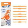 Lacci da Scarpe Elastici in Silicone Orange - Mai più Scarpe Slacciate
