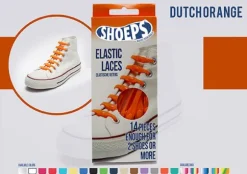 Lacci da Scarpe Elastici in Silicone Orange - Mai più Scarpe Slacciate