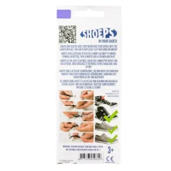 Lacci da Scarpe Elastici in Silicone Viola - Mai più Scarpe Slacciate