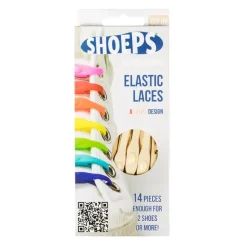 Lacci da Scarpe Elastici in Silicone Color Perla - Mai più Scarpe Slacciate