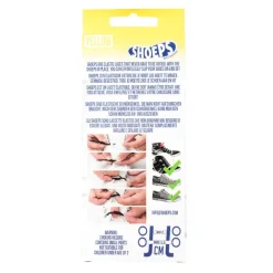Lacci da Scarpe Elastici in Silicone Gialli - Mai più Scarpe Slacciate