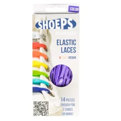 Lacci da Scarpe Elastici in Silicone Viola - Mai più Scarpe Slacciate
