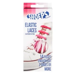 Lacci da Scarpe Elastici in Silicone Mix Pink - Mai più Scarpe Slacciate
