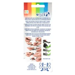 Lacci da Scarpe Elastici in Silicone Mix Multicolor - Mai più Scarpe Slacciate