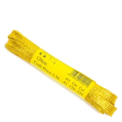 Lacci Oro LucidoLunghi 120cm - Stringhe per Scarpe