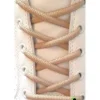 Lacci per Scarpe Beige Ovali 7mm - Stringhe in Cotone per Scarpa Sportiva