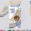Lacci per Scarpe Elastici Beige - Mai più scarpe slacciate