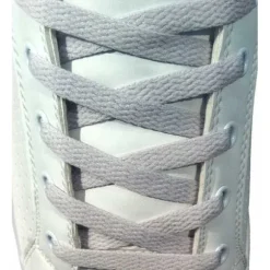 Lacci per Scarpe Grigio Silver Piatti - Stringhe varie Lunghezze