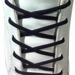 Lacci per Scarpe Neri Tondi - Stringhe varie Misure