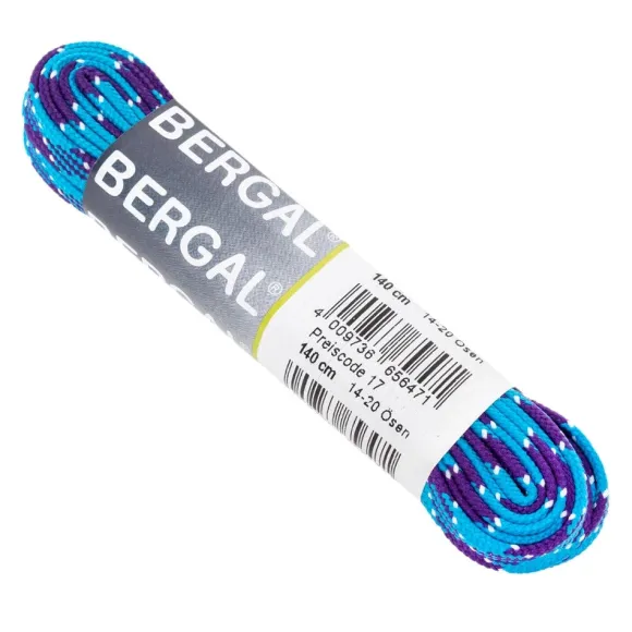 Lacci per Scarpe Sneakers lunghi 140cm Piatti Azzurro Multicolor