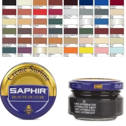 Lucido per Scarpe in Pelle Crema Rinnova Colore - Saphir Shoe Cream
