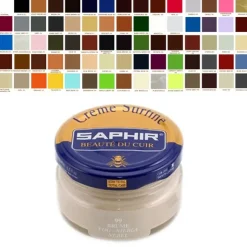 Lucido per Scarpe in Pelle Crema Rinnova Colore - Saphir Shoe Cream