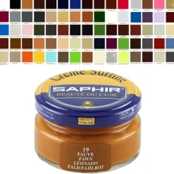 Lucido per Scarpe in Pelle Crema Rinnova Colore - Saphir Shoe Cream