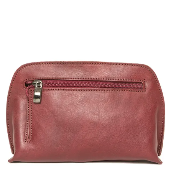 Necessaire in Cuoio Marrone porta Lucidi da Scarpe - Cura della Scarpa