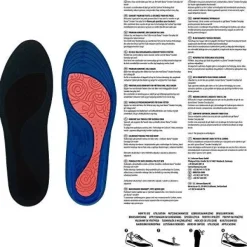 Plantare in Gel per Sneakers Ammortizza e Riduce Dolori alla Pianta del Piede